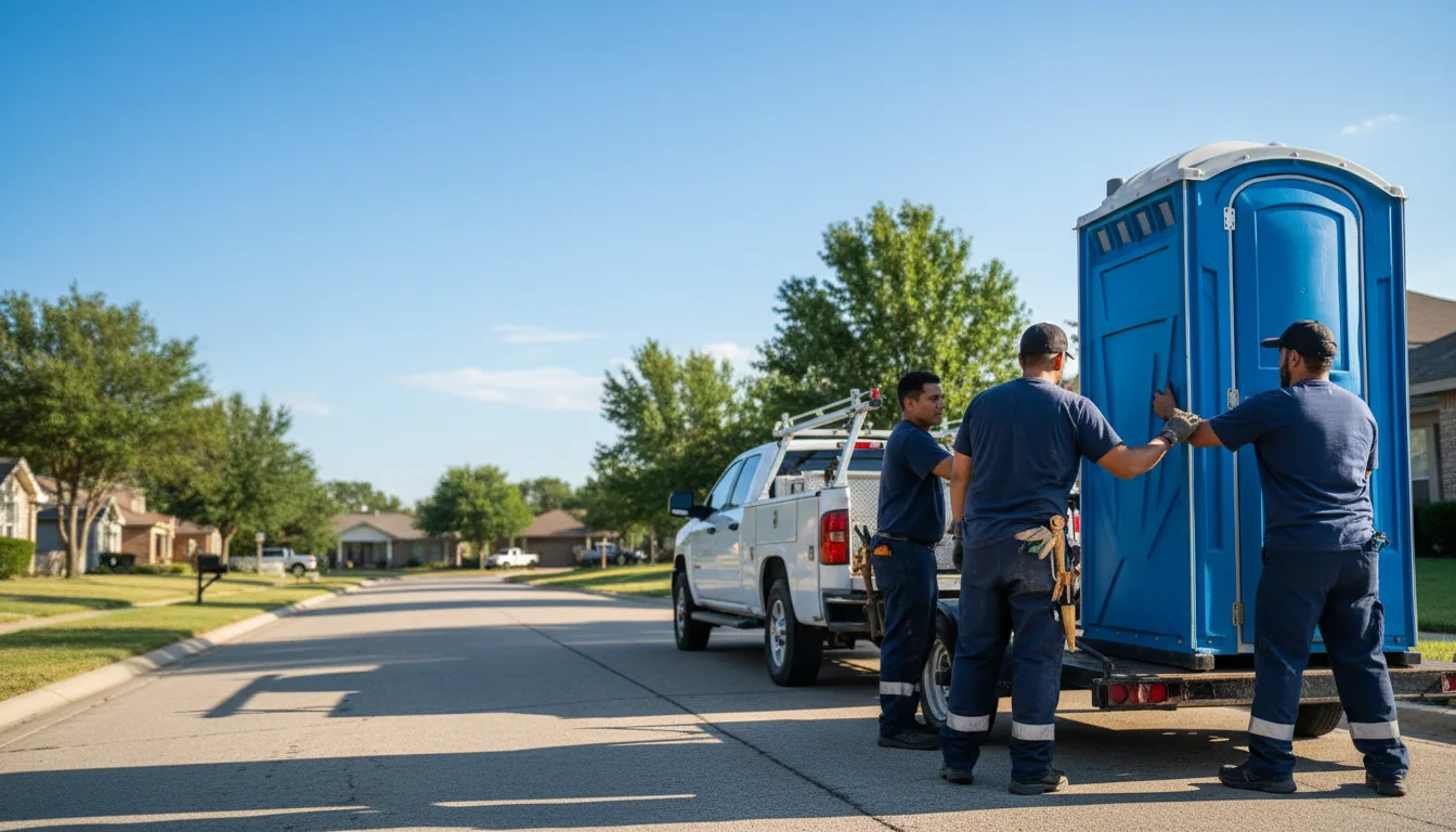 Portable Toilet Rental in Lawton, OK near me